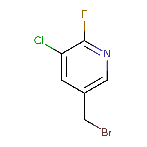 5-(bromomethyl)-3-chloro-2-fluoropyridine