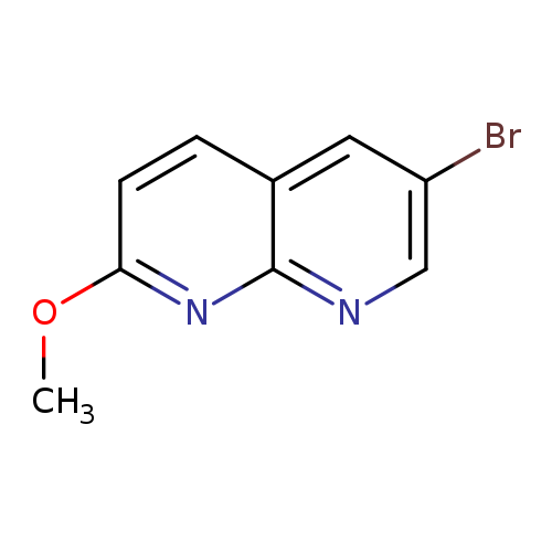 "6-bromo-2-methoxy-1,8-naphthyridine"