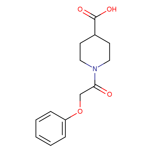 1-(Phenoxyacetyl)piperidine-4-carboxylic acid
