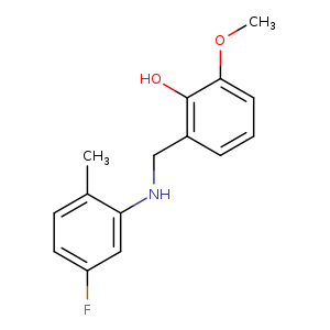 2-{[(5-fluoro-2-methylphenyl)amino]methyl}-6-methoxyphenol