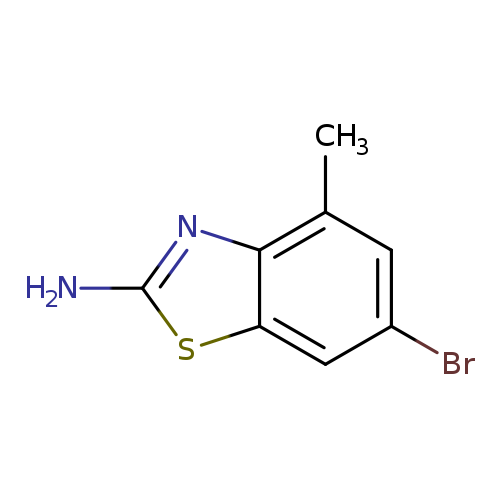 2-Amino-6-bromo-4-methylbenzo[d]thiazole
