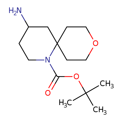 tert-butyl 4-amino-9-oxa-1-azaspiro[5.5]undecane-1-carboxylate