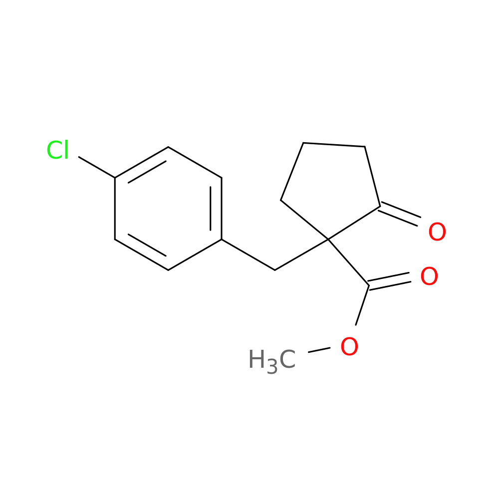 Methyl 1-(4-Chlorobenzyl)-2-Oxocyclopentane-1-Carboxylate