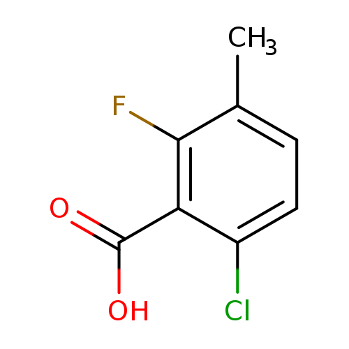 6-Chloro-2-fluoro-3-methylbenzoic acid