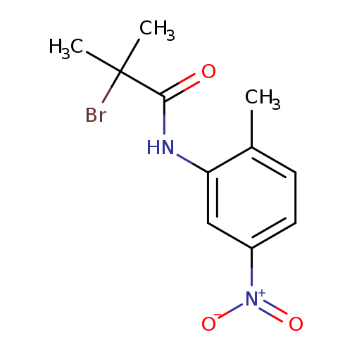 2-Bromo-2-methyl-n-(2-methyl-5-nitrophenyl)propanamide