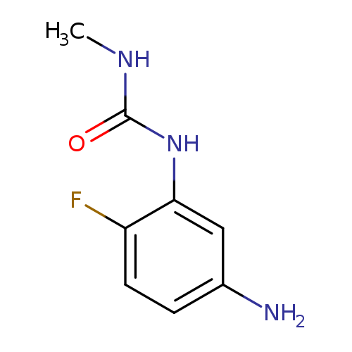 1-(5-amino-2-fluorophenyl)-3-methylurea