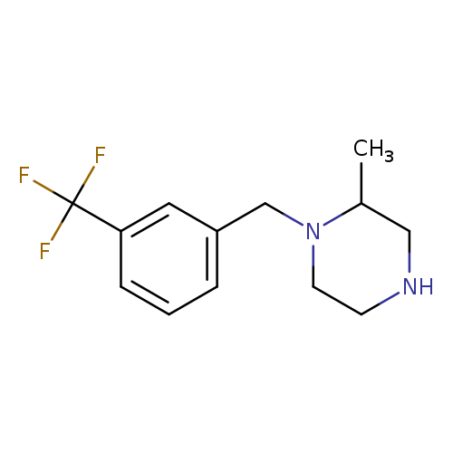 2-methyl-1-{[3-(trifluoromethyl)phenyl]methyl}piperazine