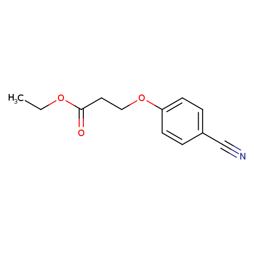 Ethyl 3-(4-cyanophenoxy)propanoate