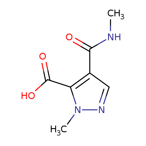 1-Methyl-4-(methylcarbamoyl)-1H-pyrazole-5-carboxylic acid