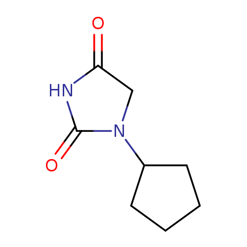 1-Cyclopentylimidazolidine-2,4-dione