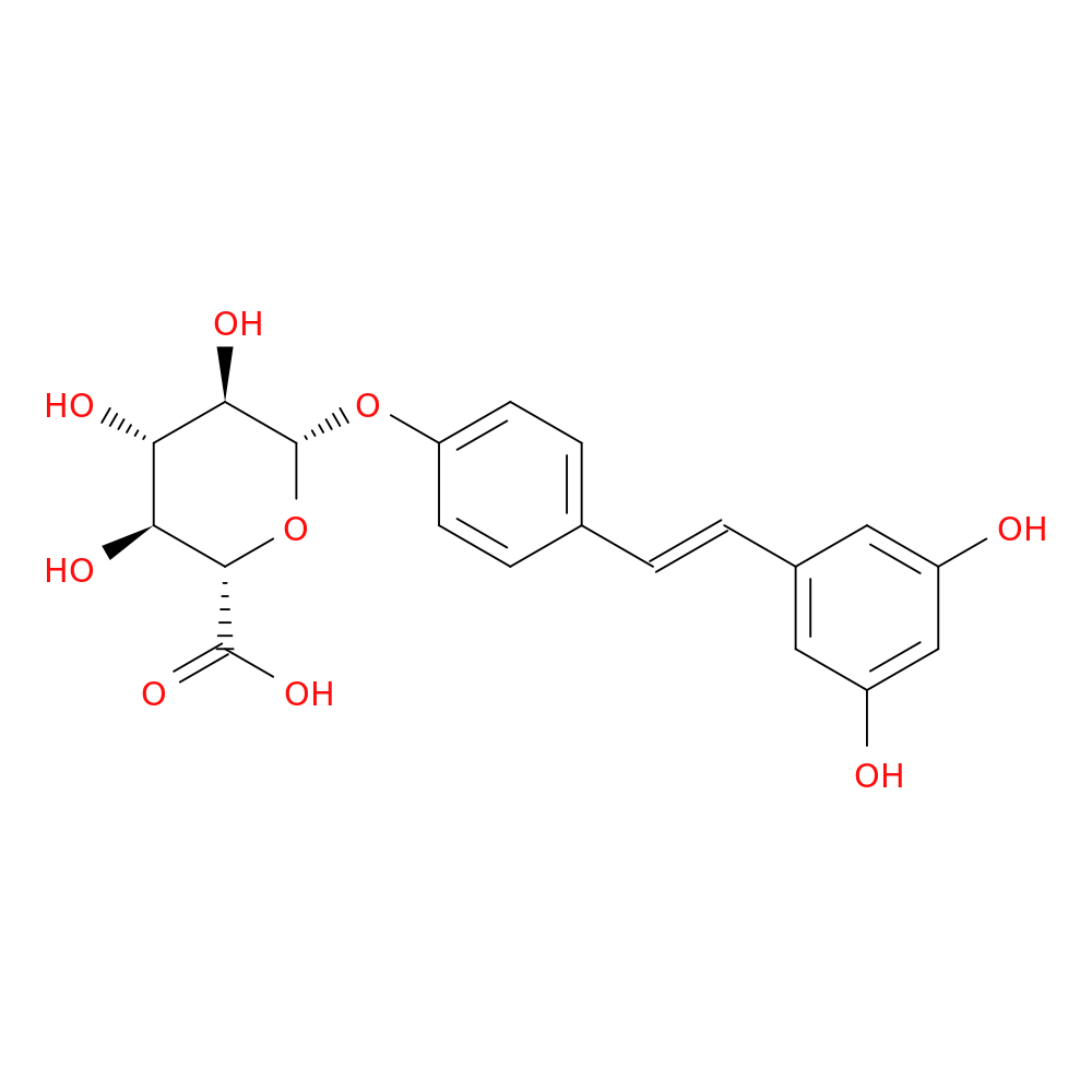 trans Resveratrol 4O-b-D-Glucuronide