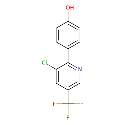 4-[3-chloro-5-(trifluoromethyl)pyridin-2-yl]phenol