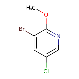 3-Bromo-5-chloro-2-methoxypyridine