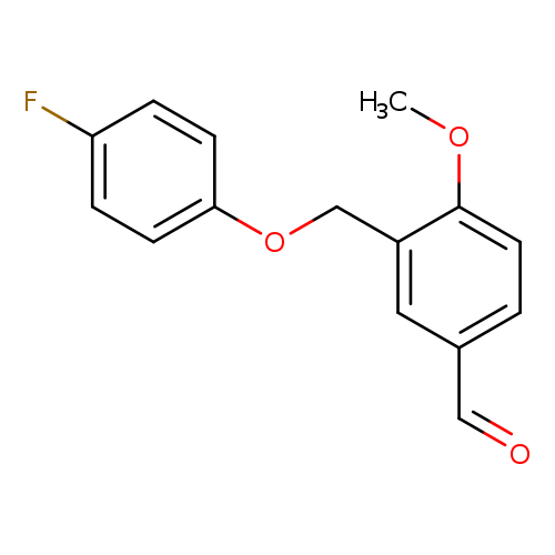 3-[(4-Fluorophenoxy)methyl]-4-methoxybenzaldehyde