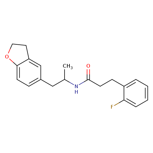 N-[1-(2,3-dihydro-1-benzofuran-5-yl)propan-2-yl]-3-(2-fluorophenyl)propanamide