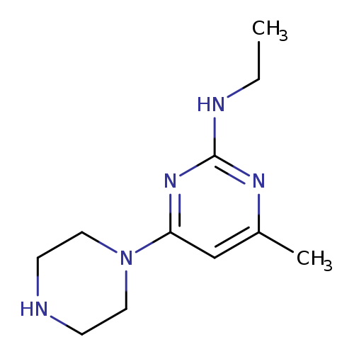 N-Ethyl-4-methyl-6-(piperazin-1-yl)pyrimidin-2-amine