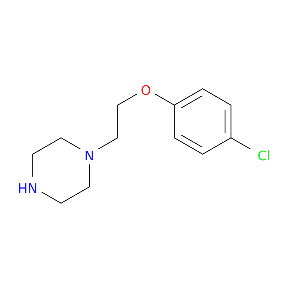 1-[2-(4-chlorophenoxy)ethyl]piperazine
