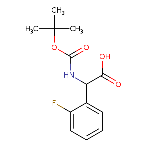Benzeneacetic acid, α-[[(1,1-dimethylethoxy)carbonyl]amino]-2-fluoro-