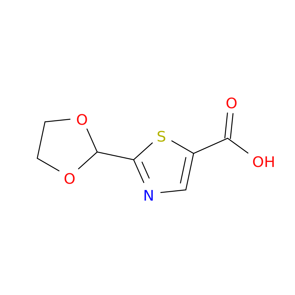 2-(1,3-Dioxolan-2-yl)-1,3-thiazole-5-carboxylic acid