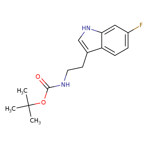 tert-Butyl (2-(6-fluoro-1h-indol-3-yl)ethyl)carbamate