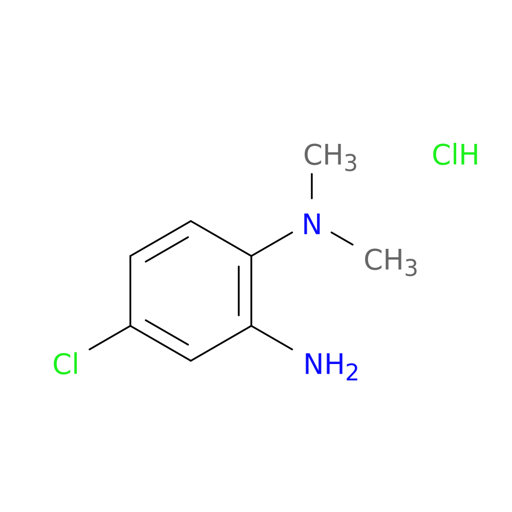 4-chloro-N1,N1-dimethylbenzene-1,2-diamine hydrochloride