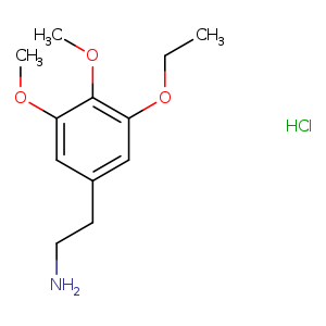 3-ethoxy-4,5-dimethoxy-benzeneethanamine,monohydrochloride