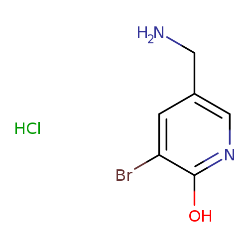 5-(aminomethyl)-3-bromopyridin-2-olhydrochloride