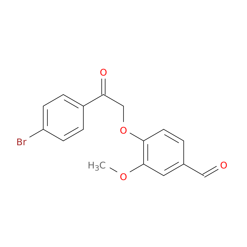 4-[2-(4-bromophenyl)-2-oxoethoxy]-3-methoxybenzaldehyde