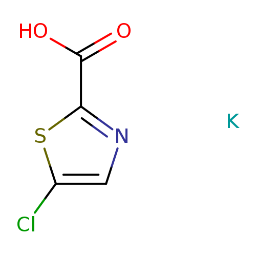 5-chlorothiazole-2-carboxylic acid;potassium salt