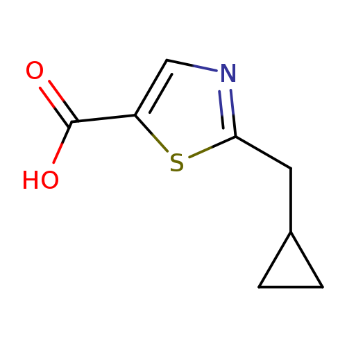 2-(cyclopropylmethyl)-1,3-thiazole-5-carboxylic acid
