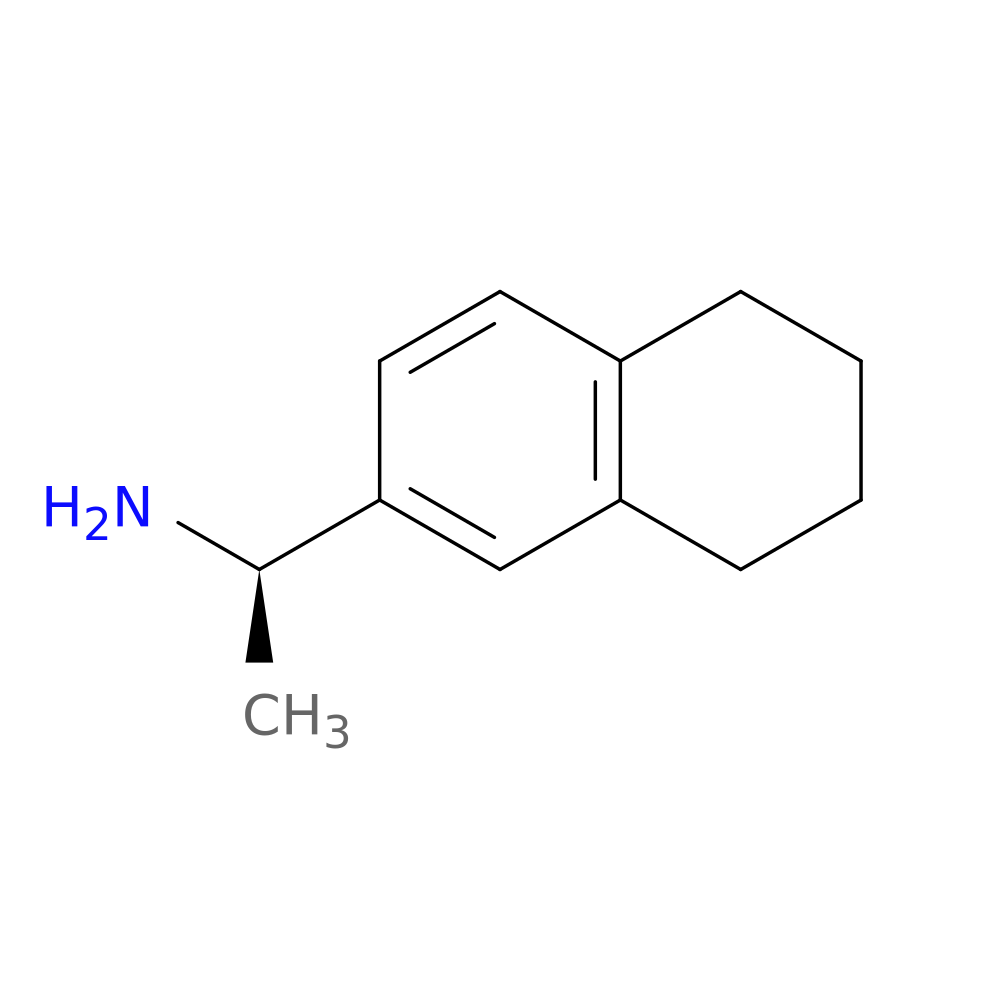 (1R)-1-(5,6,7,8-Tetrahydronaphthalen-2-yl)ethan-1-amine