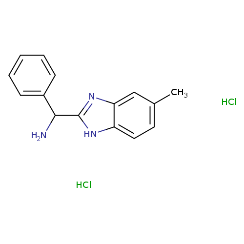 1-(5-methyl-1H-1,3-benzodiazol-2-yl)-1-phenylmethanamine dihydrochloride