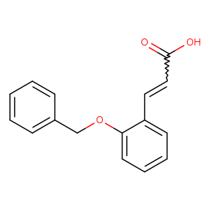 2-Propenoic acid, 3-[2-(phenylmethoxy)phenyl]-