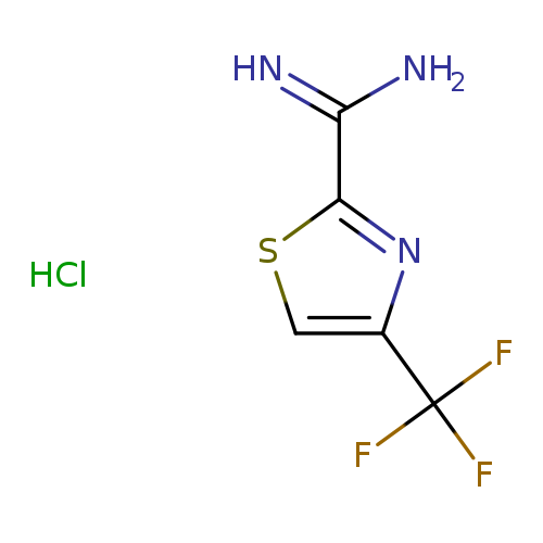 4-(Trifluoromethyl)thiazole-2-carboximidamide hydrochloride