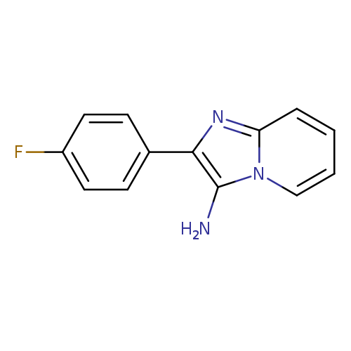 2-(4-fluorophenyl)imidazo[1,2-a]pyridin-3-amine