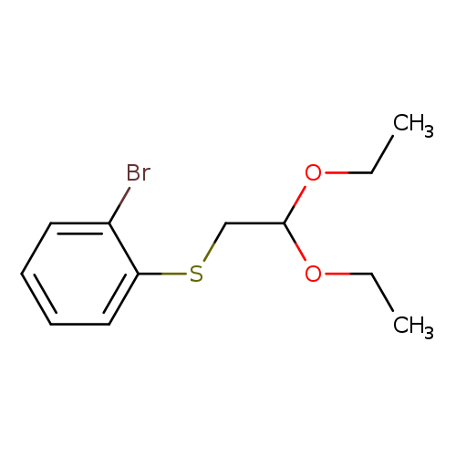 (2-Bromophenyl)(2,2-diethoxyethyl)sulfane