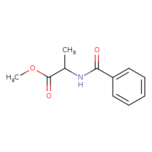 N-Benzoyl-DL-alanine methyl ester