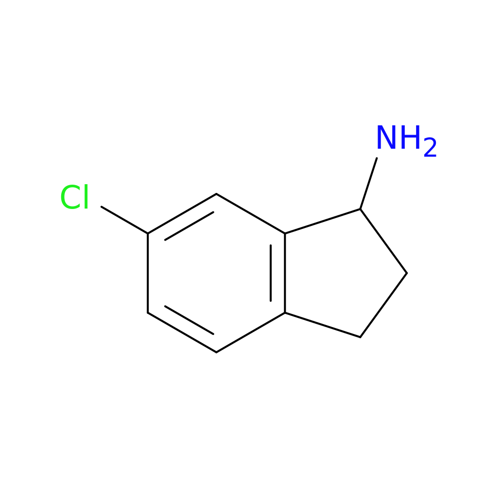 6-Chloro-2,3-dihydro-1H-inden-1-amine