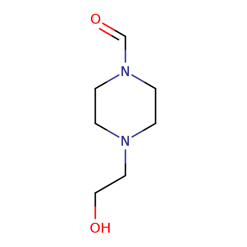 1-Piperazinecarboxaldehyde, 4-(2-hydroxyethyl)-