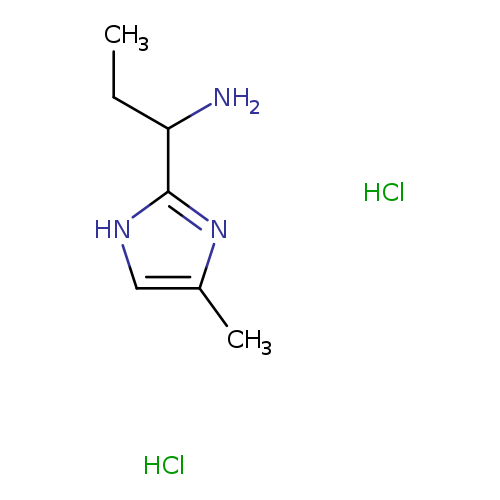 1-(4-methyl-1H-imidazol-2-yl)propan-1-amine dihydrochloride