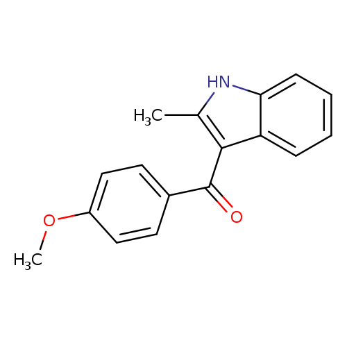 Methanone, (4-methoxyphenyl)(2-methyl-1H-indol-3-yl)-