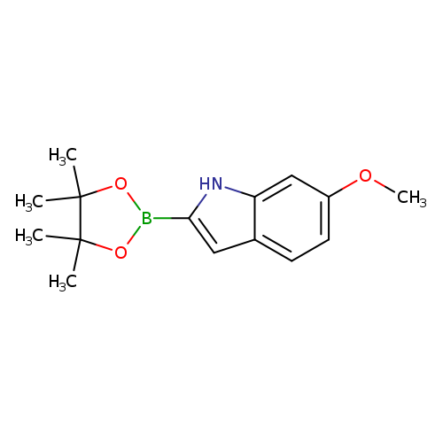 1H-Indole, 6-methoxy-2-(4,4,5,5-tetramethyl-1,3,2-dioxaborolan-2-yl)-