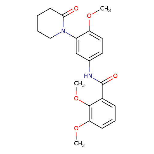 2,3-dimethoxy-N-[4-methoxy-3-(2-oxopiperidin-1-yl)phenyl]benzamide