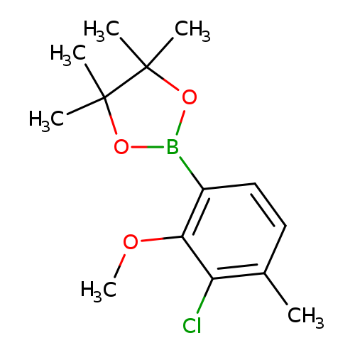 2-(3-Chloro-2-methoxy-4-methylphenyl)-4,4,5,5-tetramethyl-1,3,2-dioxaborolane