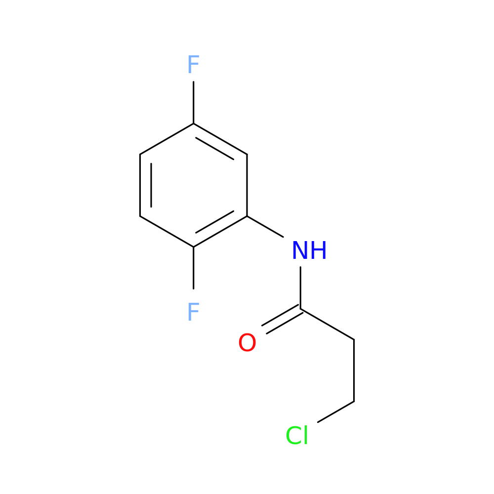 3-Chloro-n-(2,5-difluorophenyl)propanamide