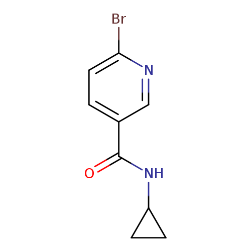 6-bromo-N-cyclopropylpyridine-3-carboxamide