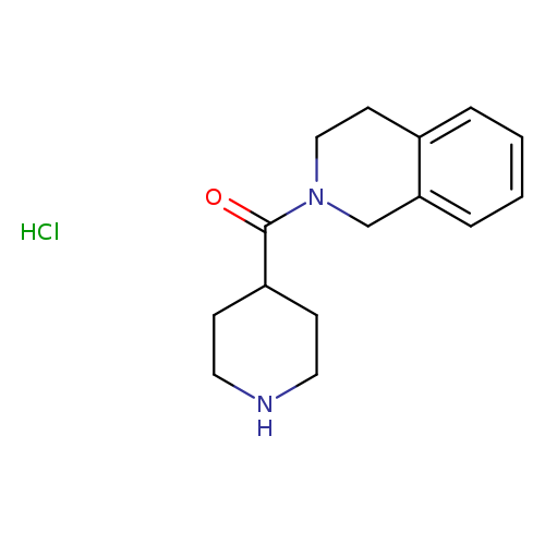 2-(4-piperidinylcarbonyl)-1,2,3,4-tetrahydroisoquinoline hydrochloride