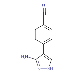 4-(3-Amino-1H-pyrazol-4-yl)benzonitrile