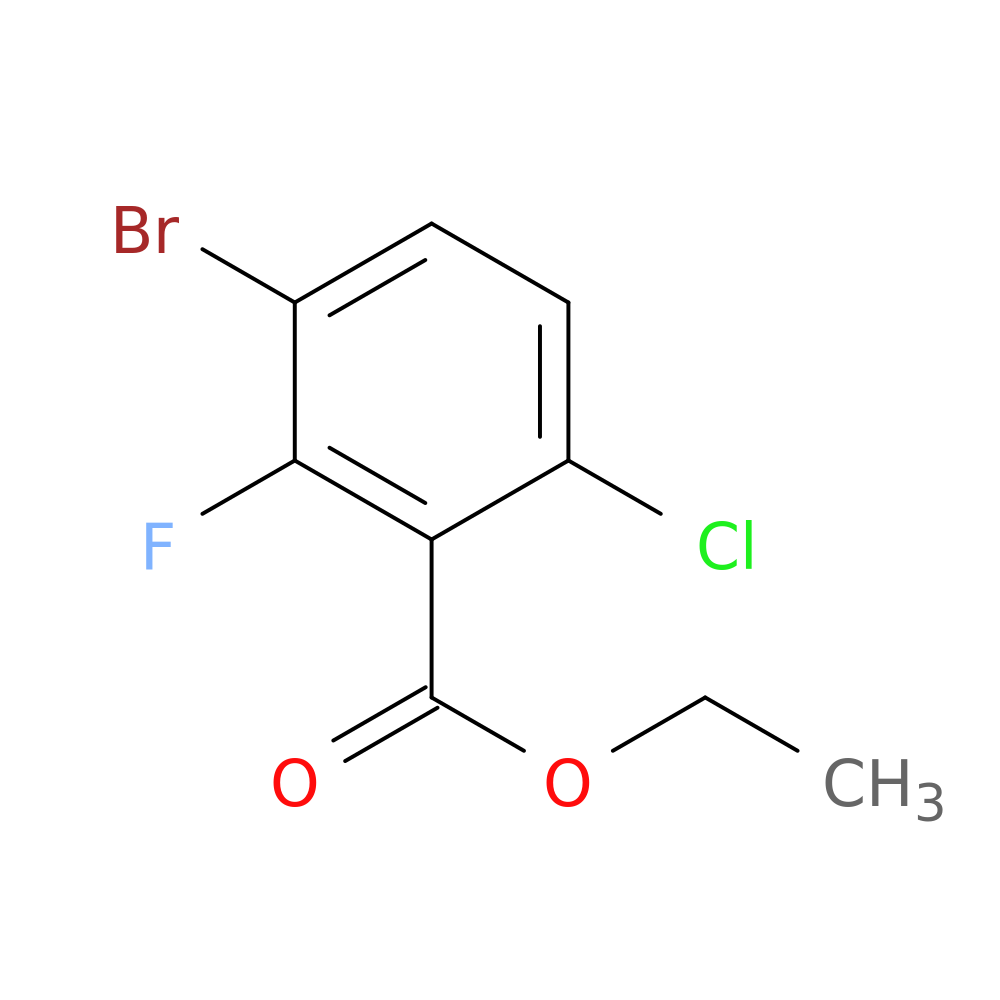 Ethyl 3-bromo-6-chloro-2-fluorobenzoate