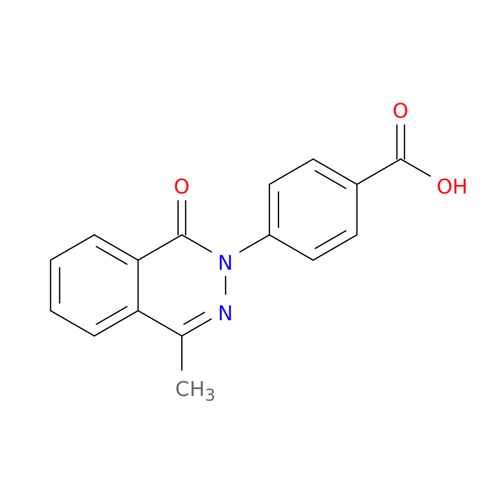 4-(4-Methyl-1-oxophthalazin-2(1H)-yl)benzoic acid